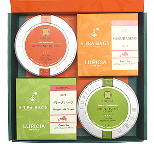 ≪ルピシア≫紅茶と緑茶のバラエティーセット